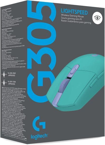 Мышь Logitech G305 Wireless Mint (910-006378) 910-006378 фото