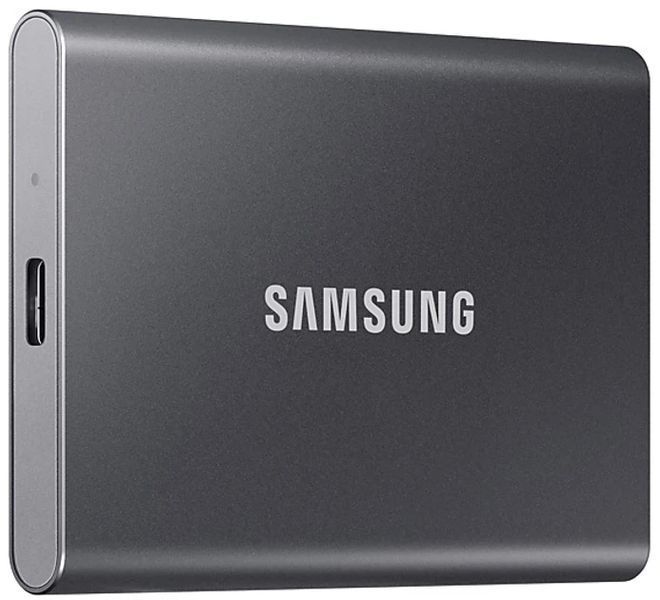 SSD накопичувач Samsung T7 1 TB Titan Gray (MU-PC1T0T/WW) MU-PC1T0T/WW фото