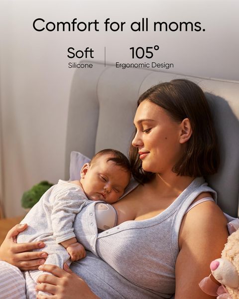 Молоковідсмоктувач Eufy Wearable Breast Pump E10 Brown T8D03121 фото