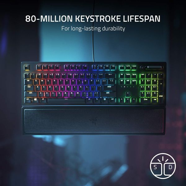 Клавиатура механическая Razer BlackWidow V3 Gaming Keyboard Chroma RGB green switch (ENG) (RZ03-03540200-R3U1) RZ03-03540800-R3R1 фото