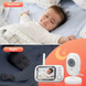 Видеоняня СDYCAM Baby Monitor 3.5 с датчиком звука (двухсторонний аудиоразговор), ночное видение + термометр радионяня ABM600 фото 4