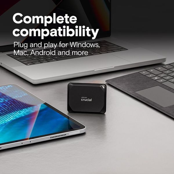 SSD накопитель Crucial X10 Pro 2TB (CT2000X10PROSSD9) CT2000X10PROSSD9 фото