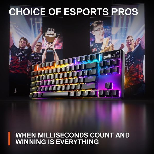 Клавіатура бездротова SteelSeries APEX PRO TKL Wireless (ENG) (64865) 64865 фото