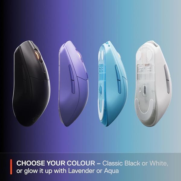 Миша SteelSeries Rival 3 Gen 2 Wireless Lavender (62525) 62525 фото