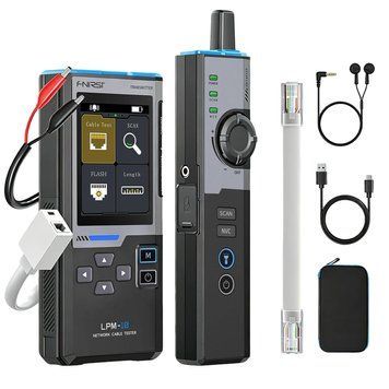 Мережевий тестер FNIRSI LPM-10A з трасошукачем кабелю RJ45/RJ11, PoE, NCV, TFT 2.4", USB Type-C, 1500 мАг LPM-10A фото