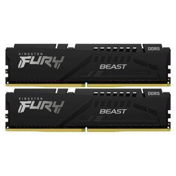 Оперативна пам'ять Kingston FURY 32 GB (2x16GB) DDR5 5600 MHz FURY Beast (KF556C36BBEK2-32) KF556C36BBEK2-32 фото