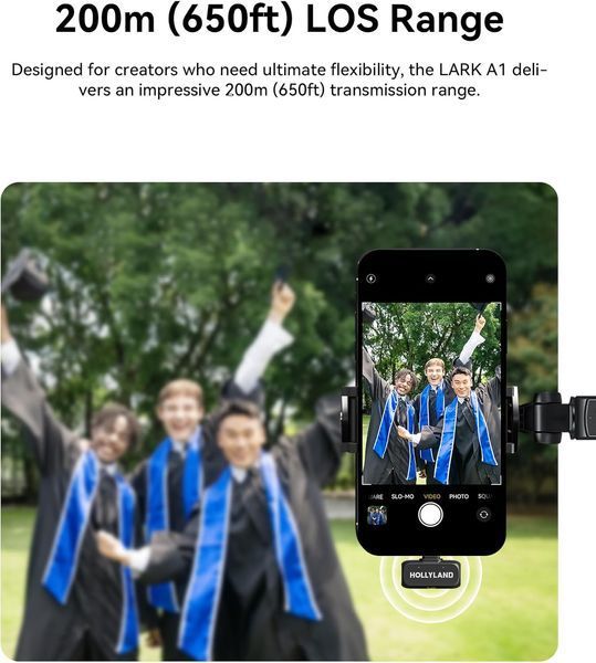 Радіосистема Hollyland Lark A1 Mini Duo (USB-C RX) A1 Mini Duo (USB-C RX) фото
