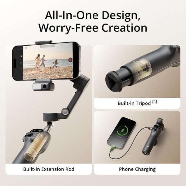 Монопод-стабилизатор DJI Osmo Mobile 7P (CP.OS.00000401.01) (Уценка, открытая коробка) CP.OS.00000401.01 фото