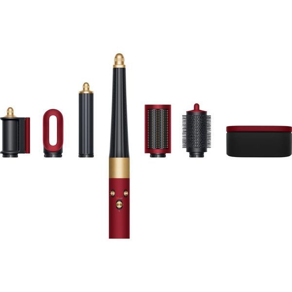Мультистайлер Dyson Airwrap i.d. HS08 Multi-Styler and Dryer Straight to Wavy - Red Velvet/Gold (596926-01) (EU) 596926-01 фото