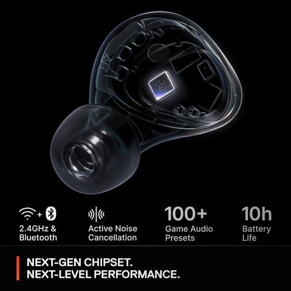 Навушники SteelSeries Arctis GameBuds for Xbox Black (61681) 61681 фото