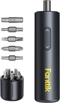 Акумуляторна викрутка Fanttik S1 Capsule, 5 Н&middot;м, 320 об/хв, USB-C, 10 біт S2, LED підсвітка, 1/4" Hex S1 Capsule фото