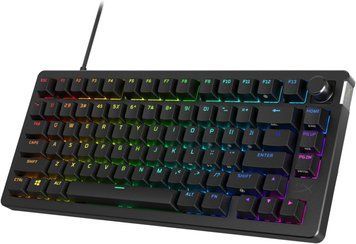 Клавиатура HyperX Alloy Rise 75 PBT HX Red USB Black (7G7A4AA) 7G7A4AA фото