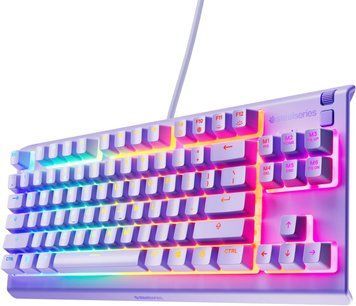 Клавіатура SteelSeries Apex 3 TKL (ENG) Lavender (64940) 64940 фото
