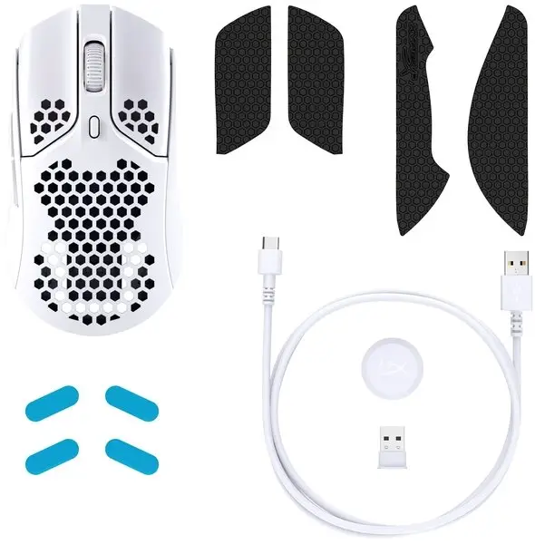 Миша HyperX Pulsefire Haste Wireless White (4P5D8AA) 4P5D8AA фото