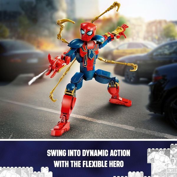 Конструктор LEGO Marvel Фігурка Залізної Людини-Павука для складання (76298) 76298 фото