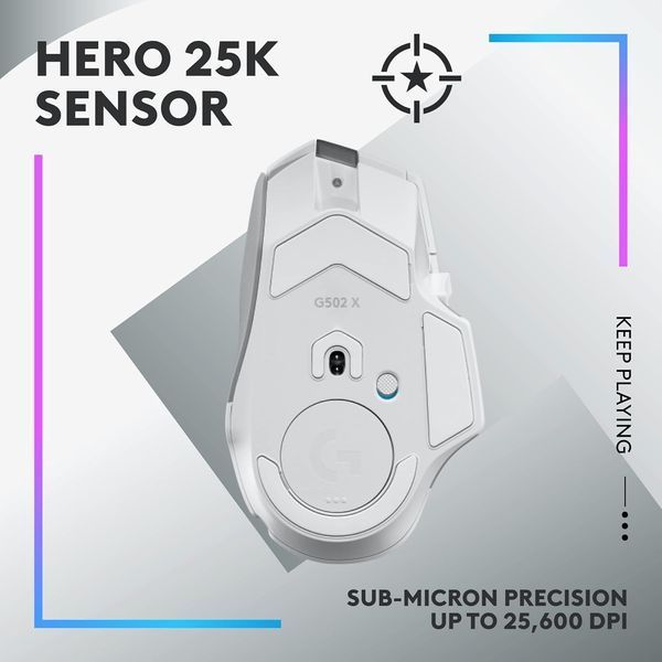 Мышь Logitech G502 X Plus White (910-006171) 910-006171 фото