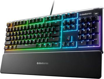 Клавиатура SteelSeries Apex 3 USB ENG (64812) 64795 фото