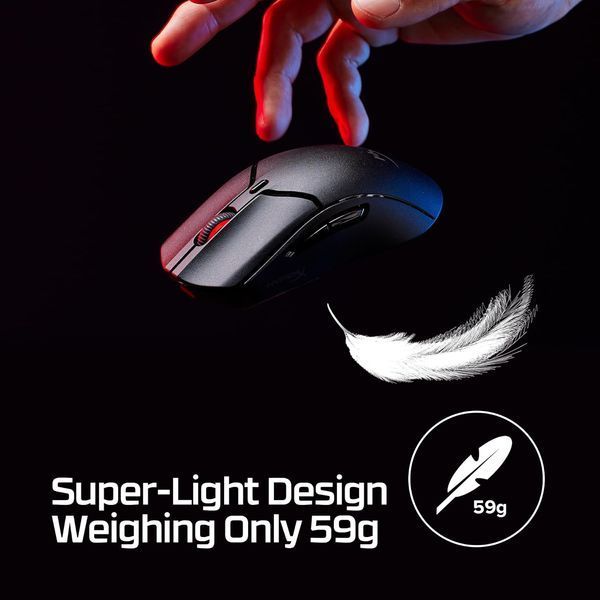 Мишка HyperX Pulsefire Haste 2 Mini Wireless white (7D389AA) 7D389AA фото