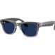 Смарт-окуляри Ray-Ban Meta Wayfarer Gen2 Large Shiny Transp. Grey Frame/Clear Sapphire Transit.Lens (RW4012 6840MF 53-22) RW4012 6840MF 53-22 фото 1