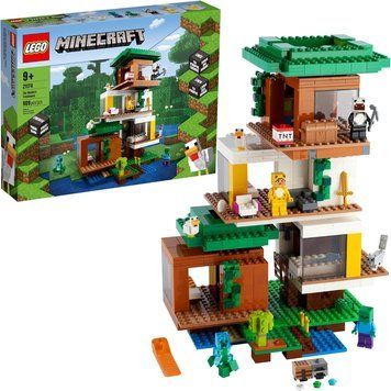 Конструктор LEGO Minecraft Сучасний будиночок на дереві (21174) 21174 фото