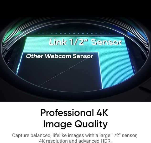 Веб-камера Insta360 Link 2 - PTZ 4K (CINSABNB_LINK210) CINSABNB/W фото