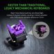 Клавиатура механическая RAZER Huntsman mini Mercury Edition ENG purole switch (RZ03-03390300-R3U1) RZ03-03390300-R3M1 фото 4