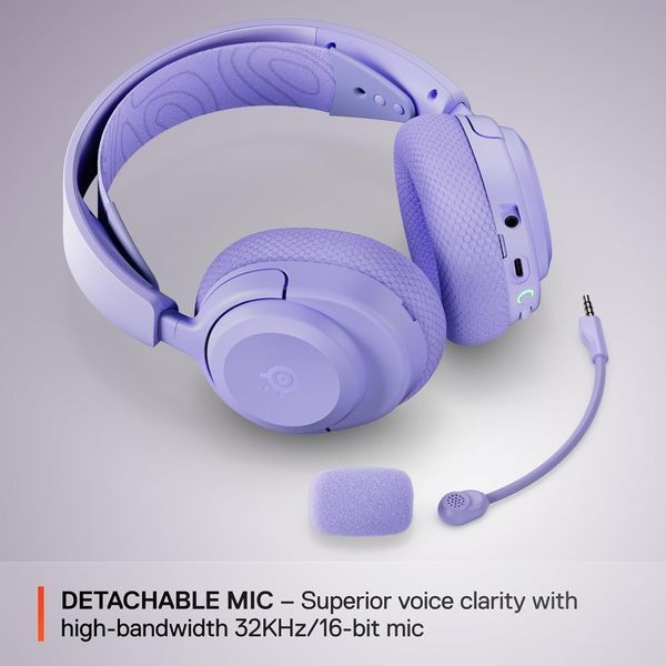 Навушники SteelSeries Arctis Nova 3P Wireless for Playstation Lavender (61692) 61692 фото