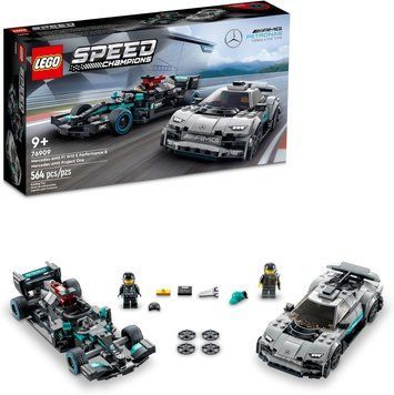 Конструктор LEGO Speed Champions Mercedes-AMG F1 W12 E Performance і Mercedes-AMG Project One (76909) 76909 фото