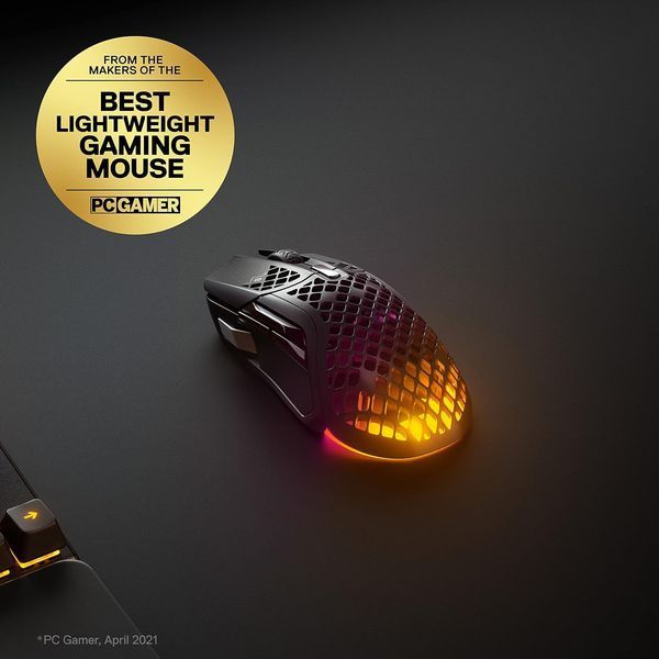 Мышь SteelSeries Aerox 5 Wireless Black (62406) 62406 фото