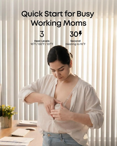 Молоковідсмоктувач Eufy Wearable Breast Pump E20 White T6060 фото