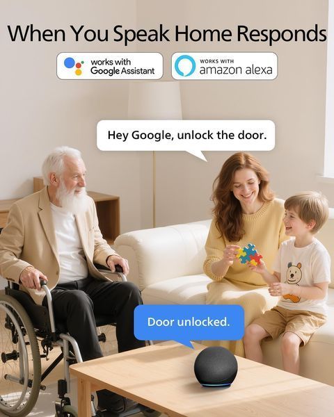 Розумний дверний замок, Philips Wi-Fi Door Lock (DDL242X-1HW) DDL242X-1HW фото