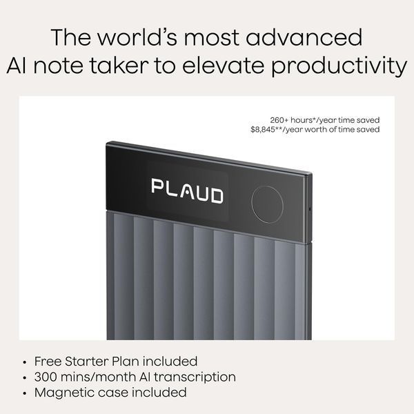 Диктофон PLAUD Note Pro Black (PN0300-BL) PN0300-BL фото