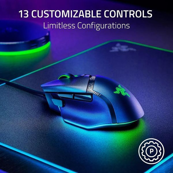 Миша Razer Basilisk V3 35K Black (RZ01-05230100-R3M1) RZ01-05230100-R3M1 фото