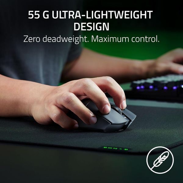 Миша Razer DeathAdder V3 HyperSpeed Black (RZ01-05140100-R3U1) RZ01-05140100-R3G1 фото