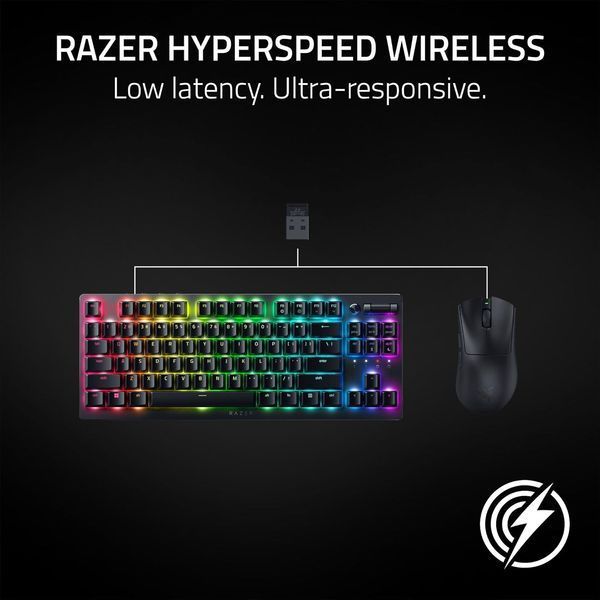 Миша Razer DeathAdder V3 HyperSpeed Black (RZ01-05140100-R3U1) RZ01-05140100-R3G1 фото