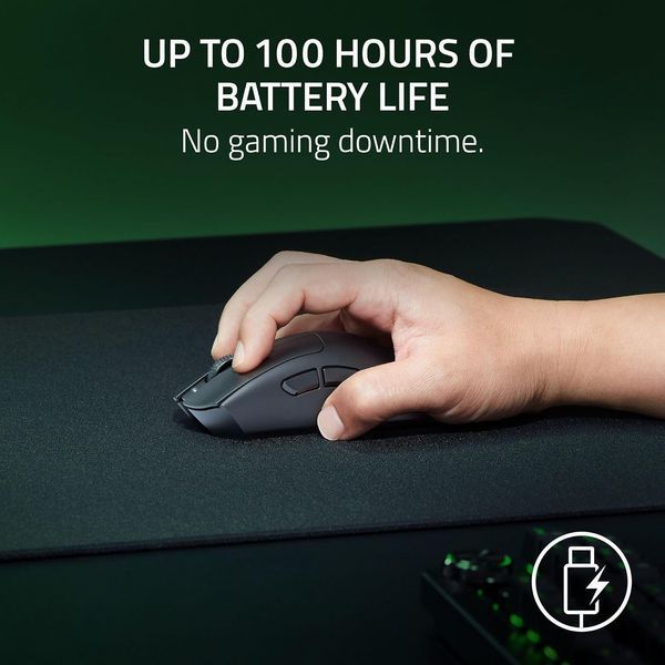 Миша Razer DeathAdder V3 HyperSpeed Black (RZ01-05140100-R3U1) RZ01-05140100-R3G1 фото