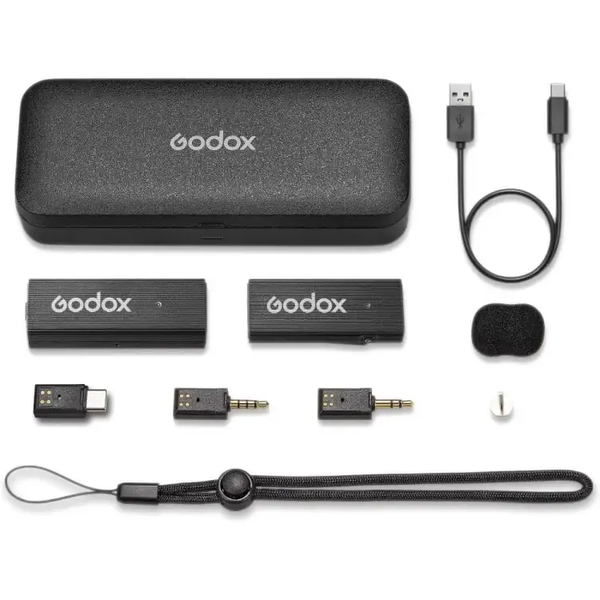 Петличный микрофон Godox MoveLink Mini UC Kit1 Black 10677 фото