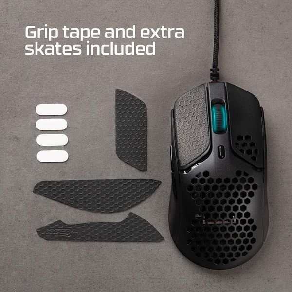 Мишка HyperX Pulsefire Haste USB Black/Red 4P5E3AA фото