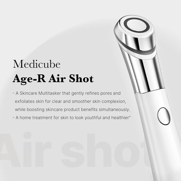 Устройство для электрического неинвазивного микронидлинга и сужения пор Medicube AGE-R ATS Air Shot 08809852977032 фото
