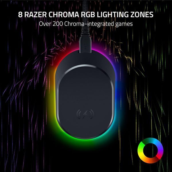 Док-станція для миші Razer Mouse Dock PRO + Wireless Charging Puck Bundle (RZ81-01990100-B3M1) (Уцінка) (Пошкоджена коробка) RZ81-01990100-B3M1 фото