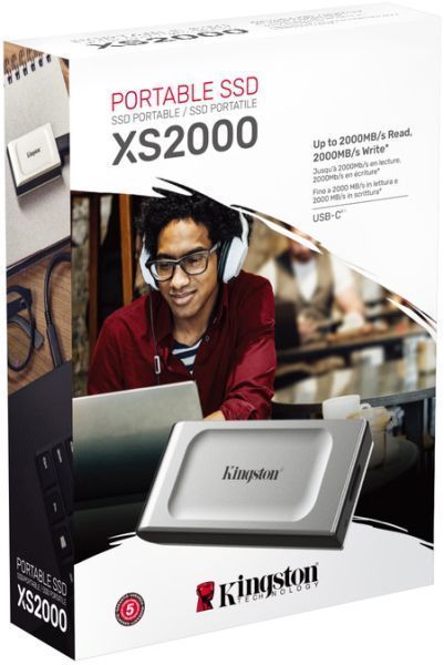 SSD накопитель Kingston XS2000 500 GB (SXS2000/500G) (Повредженная коробкка) SXS2000/500G фото