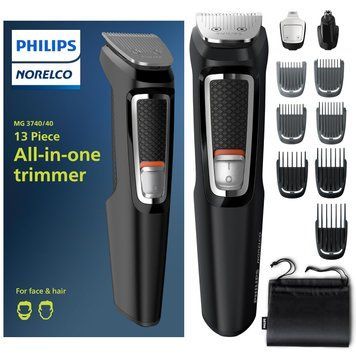 Універсальний триммер Philips Multigroom 3000 з 13 позиціями MG3740/40 фото