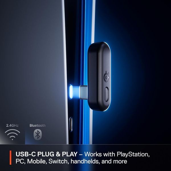 Навушники SteelSeries Arctis Nova 3P Wireless for Playstation Aqua (61688) 61688 фото