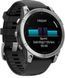 Смарт-годинник Garmin Fenix E 47mm AMOLED Stainless Steel with Black Silicone Band (010-03025-02/00) 010-03025-02/00 фото 2