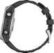 Смарт-годинник Garmin Fenix E 47mm AMOLED Stainless Steel with Black Silicone Band (010-03025-02/00) 010-03025-02/00 фото 3