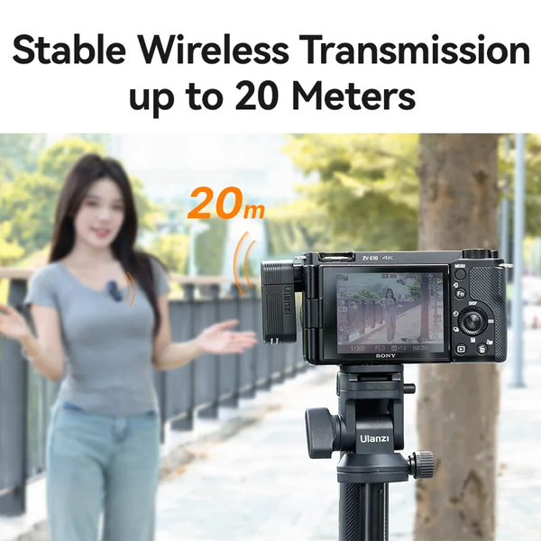 Петличный микрофон Ulanzi A100 (USB Type-C/3.5mm jack) UV-A014 фото