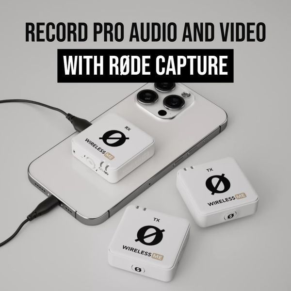 Мікрофонна радіосистема Rode Wireless ME Dual White RD-0064 фото