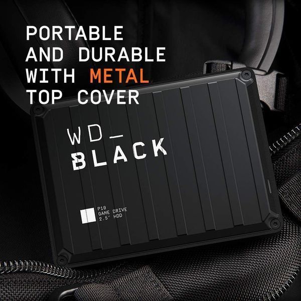 Жорсткий диск Western Digital WD BLACK P10 Game Drive 4TB WDBA3A0040BBK-WESN WDBA3A0040BBK-WESN фото