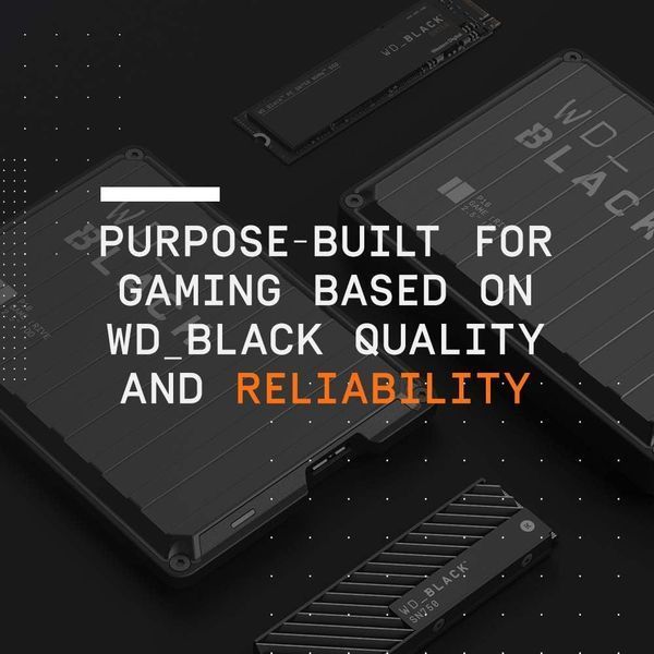 Жорсткий диск Western Digital WD BLACK P10 Game Drive 4TB WDBA3A0040BBK-WESN WDBA3A0040BBK-WESN фото