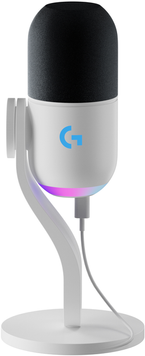 Мікрофон Logitech Yeti GX Dynamic RGB Gaming Mic with Lightsync White (988-000576) 988-000576 фото